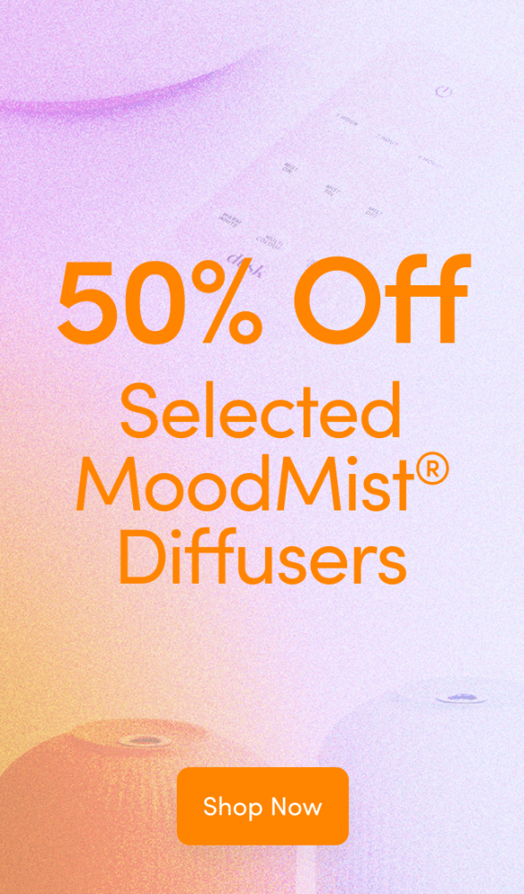50% off Selected Moodmist Diffusers