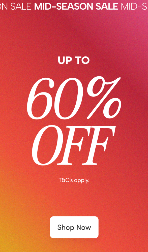 Mid Season Sale
