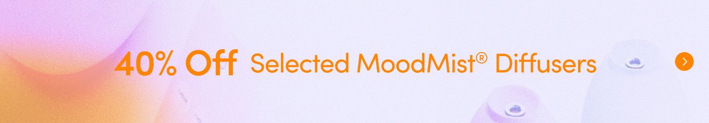 40% Off Selected Mood Mist Diffusers