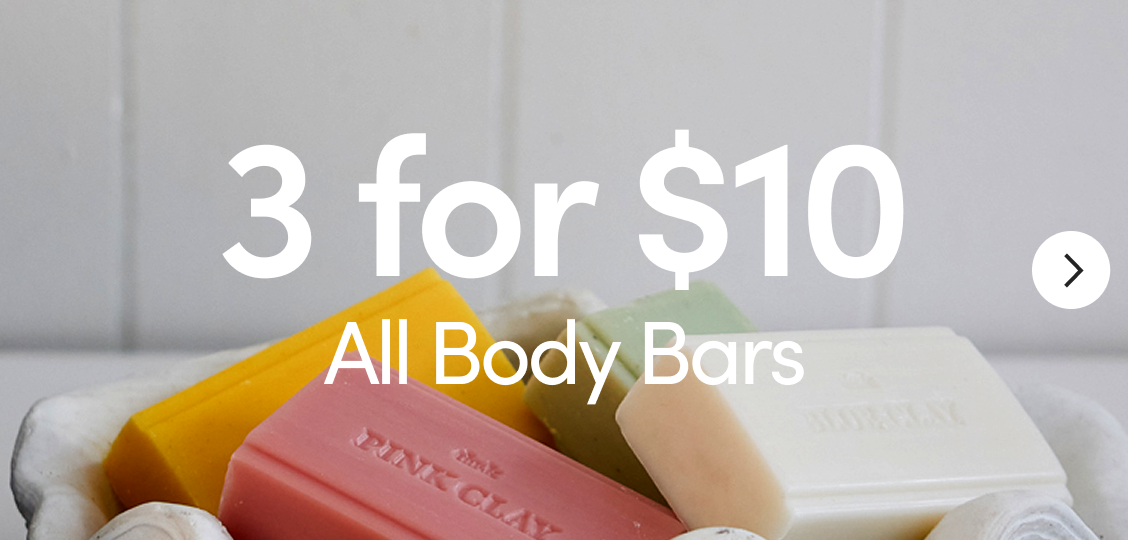 3 for $10 Body Bars