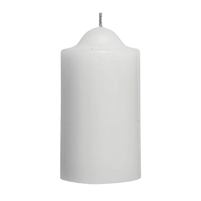 Unscented Pillar Candles
