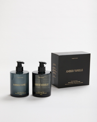 Amber Vanille Gift Set Hand Wash & Cream 330ML Nouveau