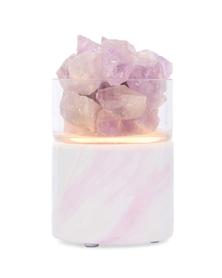Amethyst Fragrance Oil Diffuser front view with no lighting