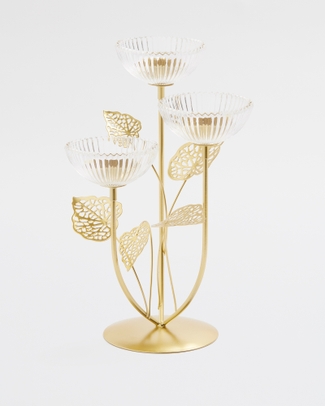 Ophelia Bloom 3 Cup Tealight Holder