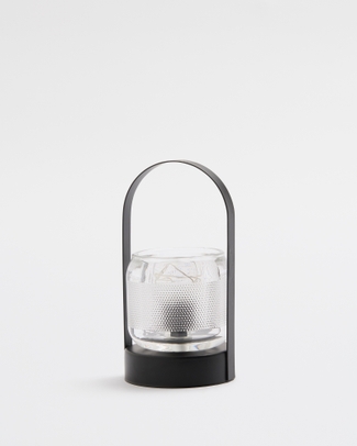 Nuri LED Lantern BLK Sml
