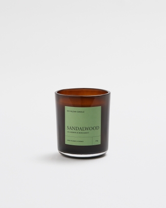Sandalwood 275g Soy Candle - Rejuvenate Collection
