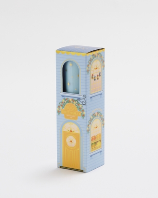Fruit Market Advent Cathedral Candle  410g - Christmas Market