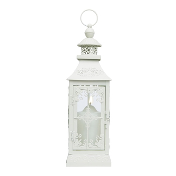 Ruby White Lantern Small