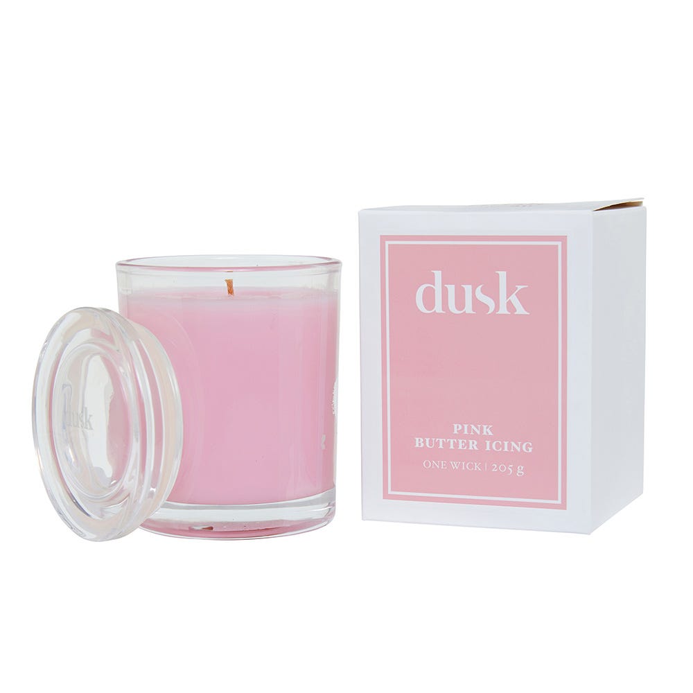 dusk Pink Butter Icing 1 Wick Scented Candle