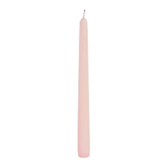 Light Pink  Unscented Taper Candle