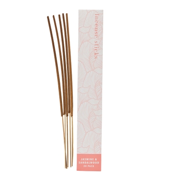 Jasmine &amp; Sandalwood Incense Sticks (20 Pack)