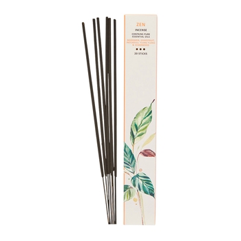 Zen Essential Oil Incense Sticks 20pk