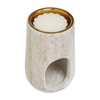Rubin Taupe Marble Oil Burner