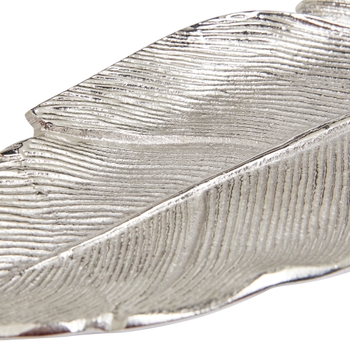 Silver Leaf Incense Holder