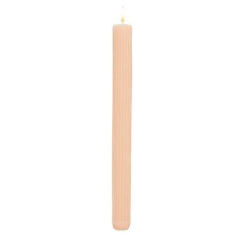 Blooming Chiffon Unscented Linear Taper Candle (2 Pack)