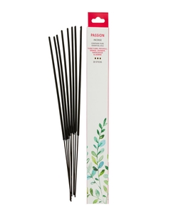 Passion Essential Oil Incense Sticks (20 Pack)