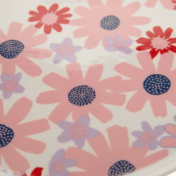 Melissa Pink Ceramic Plate