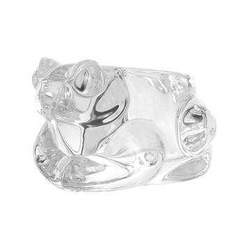 Fiona the Frog Glass Tealight Holder