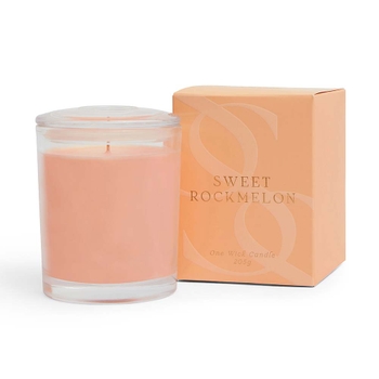 Sweet Rockmelon 1 Wick Scented Candle