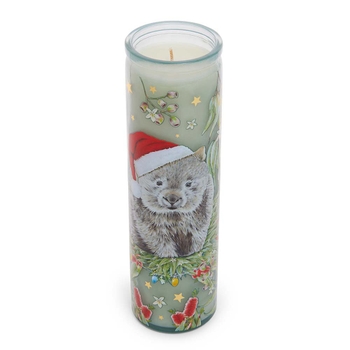 Winnie the Wombat Candy Cane & Vanilla 1 Wick Scented Candle