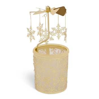 Snowflake Tealight Holder Candle Spinner