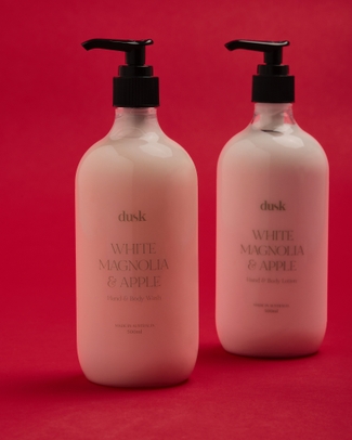 White Magnolia & Apple Wash & Lotion Duo Set 500ml Lush?Botanical