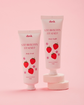 Strawberry Fraiser Bath Set?Trio?Bon Bon Sweet Season