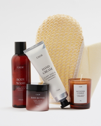 Calm Clary Sage & Chamomile 5 Piece Gift Set