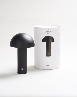 Small Bell LED Lamp - Black