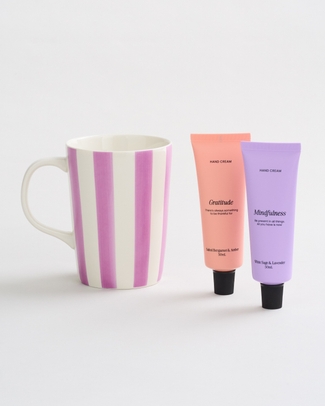 Hand Care Mug Set - Gratitude and Mindfulness