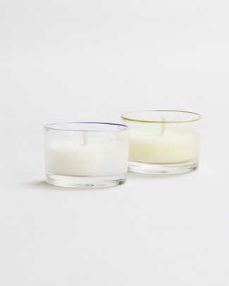 Mindful Moments Candles 2pk - Mauve & Green - DA