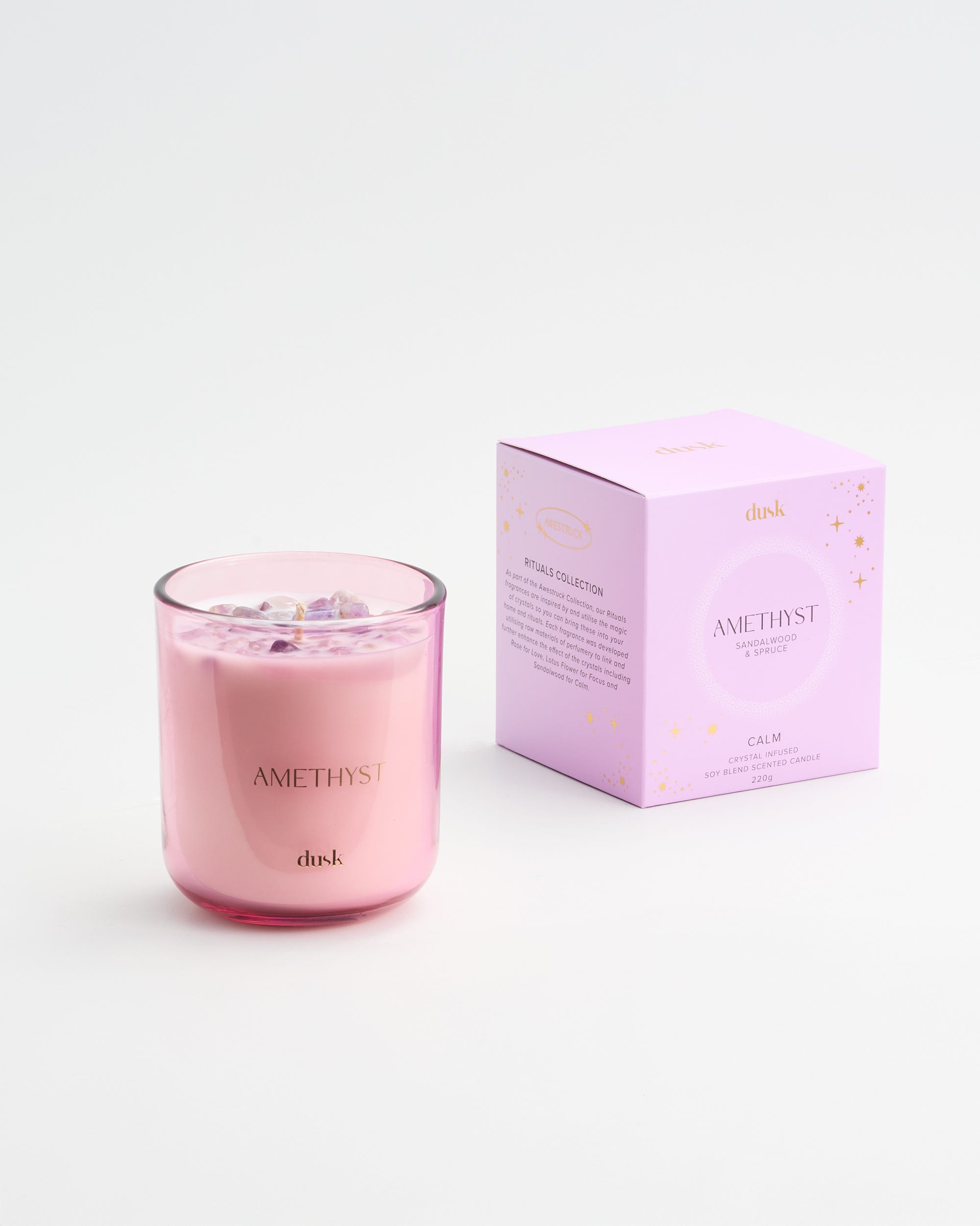 Amethyst 220g Candle