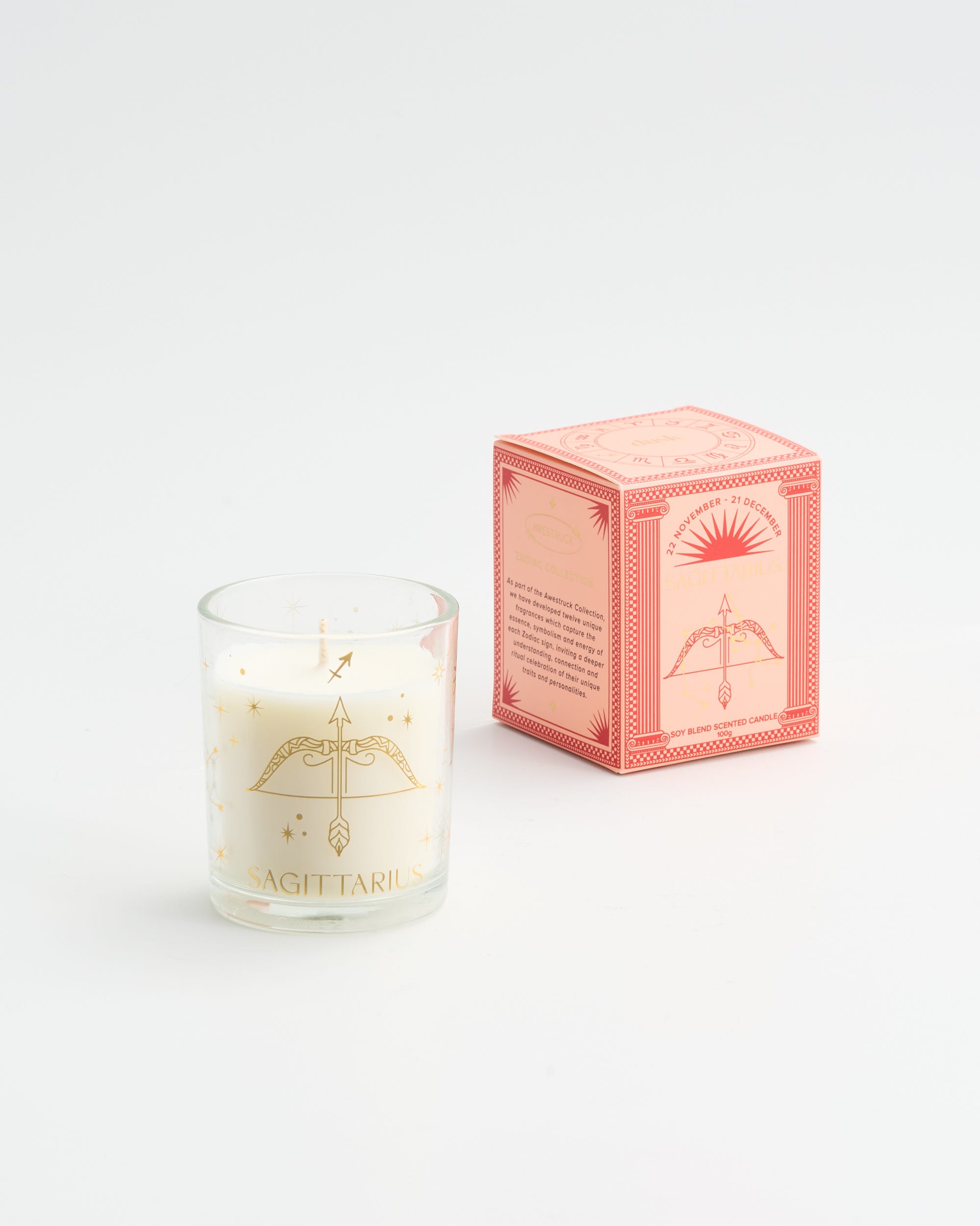 Sagittarius 100g Candle