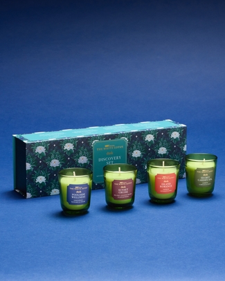 The White Lotus Discovery Set Candles 4pk