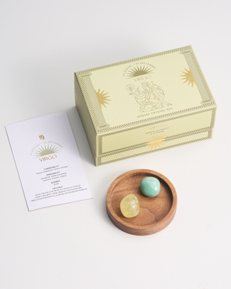 Virgo Crystal Stones Gift Box