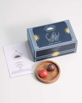 Scorpio Crystal Stones Gift Box