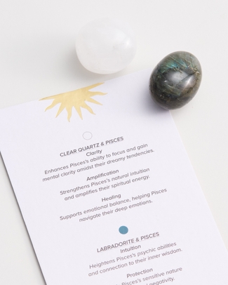 Pisces Crystal Stones Gift Box