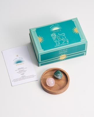 Taurus Crystal Stones Gift Box