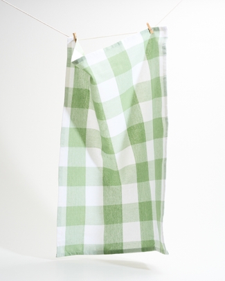 Cotton Tea Towels Gingham