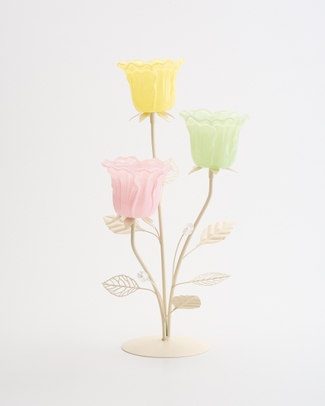 Petals Tealight Holder 3 Cup