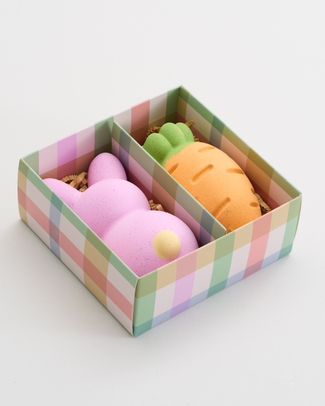 Bunny & Carrot Bath Bombs Set 150g