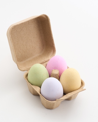 Country Garden Assorted Egg Bath Bomb 80g 4PK