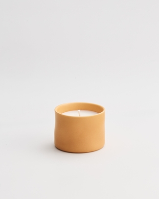 Soy Blend Scented Ceramic Candle 140g Cosy Caramel