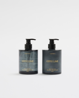 Gypsy Lime Hand & Body Wash 330mL & Hand & Body Lotion Duo 330mL