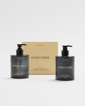Sunset Citron Hand & Body Wash 330mL & Hand & Body Lotion Duo 330mL