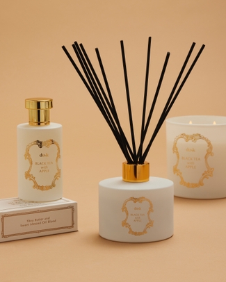Black Tea & Apple Reed Diffuser 200ml - Tea Room