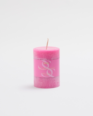 Guava & Strawberry Acapulco Scented Pillar Candle