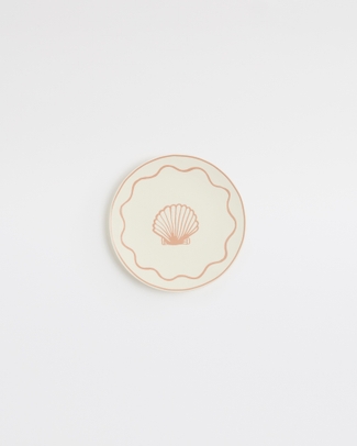 Shell Pink Plate 20cm Dinner Club