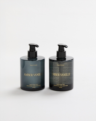 Amber Vanille Gift Set Hand Wash & Cream 330ML Nouveau