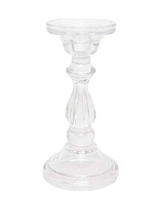 Renley Glass Pillar & Taper Holder